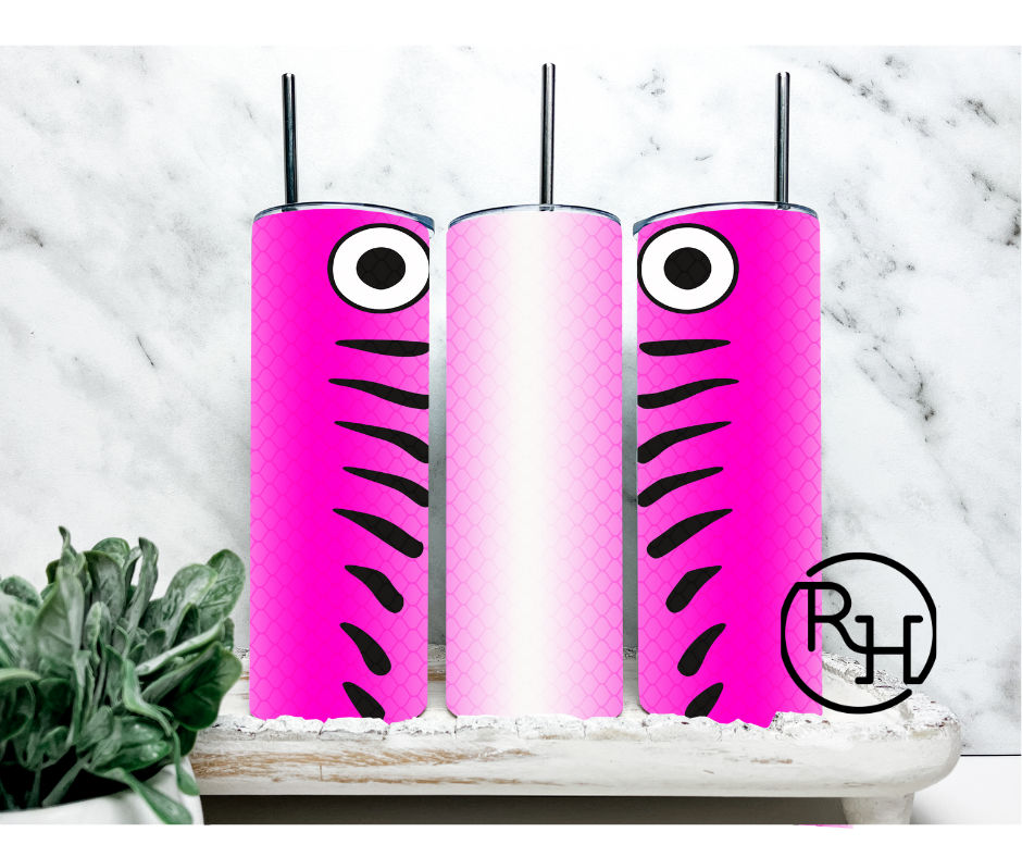 PINK FISHING LURE TUMBER