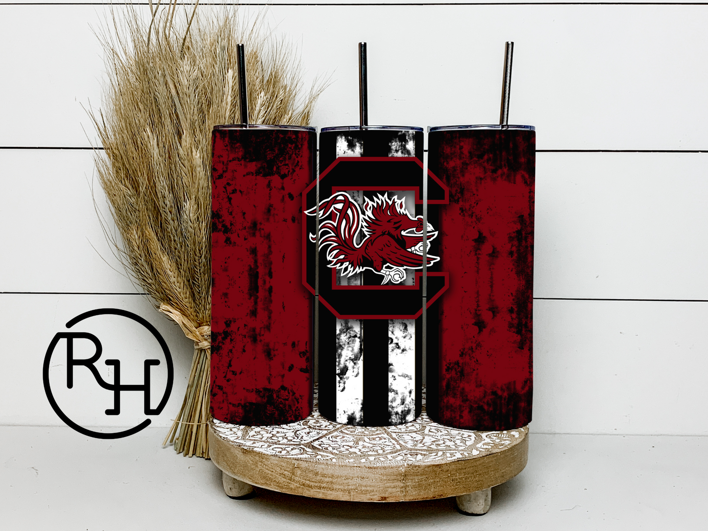 GRUNGE SC GAMECOCKS TUMBLER