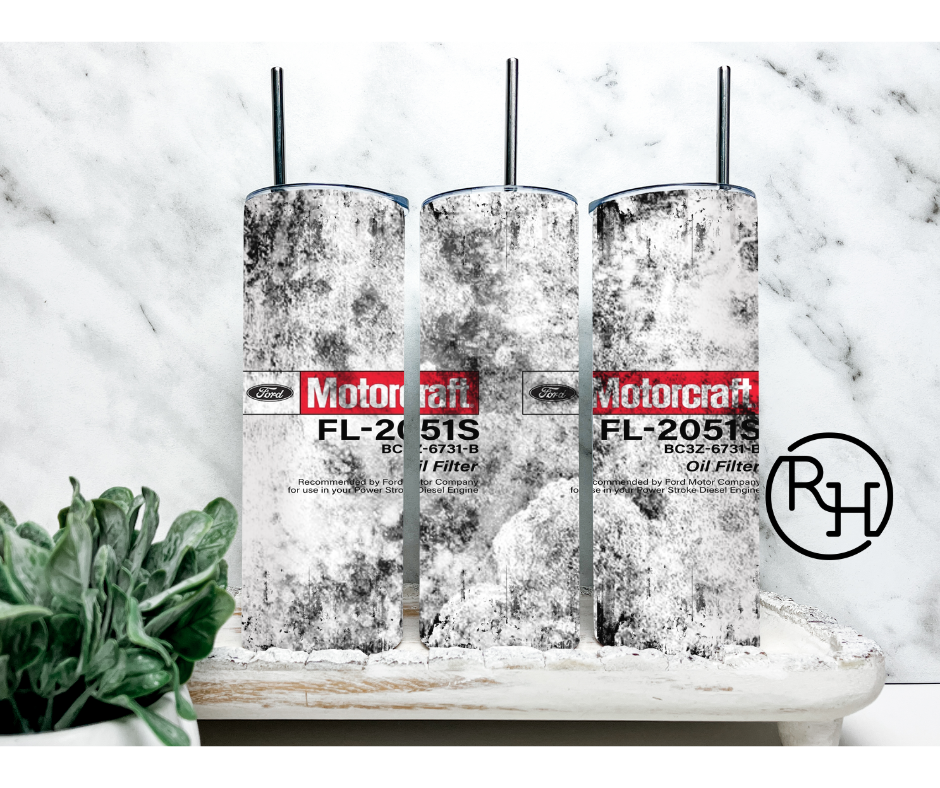 FORD MOTORCRAFT FILTER TUMBLER